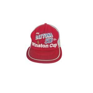 Vintage 1990 Daytona 500 Corduroy snapback hat